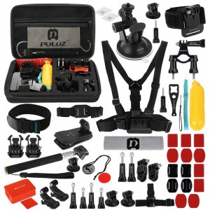 Puluz Σετ Αξεσουάρ 53-σε-1 για GoPro / Action Cameras