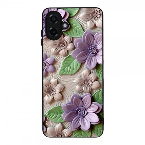 Θήκη Sonique 3D Flower Series για Samsung Galaxy A07 4G Βιολετί