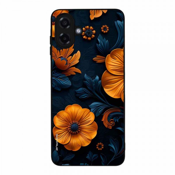 Θήκη Sonique 3D Flower Series για Samsung Galaxy A07 4G Πορτοκαλί 01
