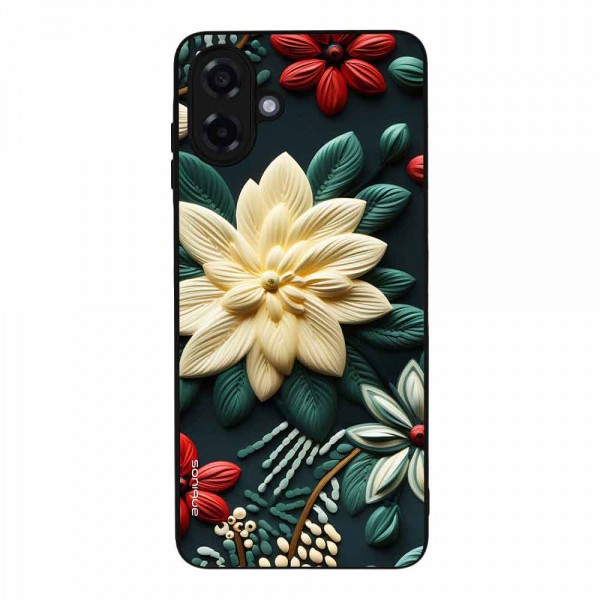 Θήκη Sonique 3D Flower Series για Samsung Galaxy A07 4G Πράσινο