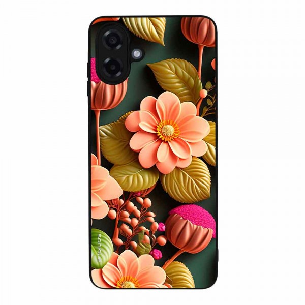 Θήκη Sonique 3D Flower Series για Samsung Galaxy A07 4G Σομόν