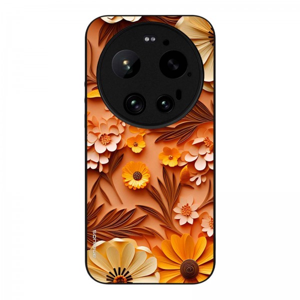 Θήκη Sonique 3D Flower Series για Xiaomi Xiaomi 17 Ultra Πορτοκαλί