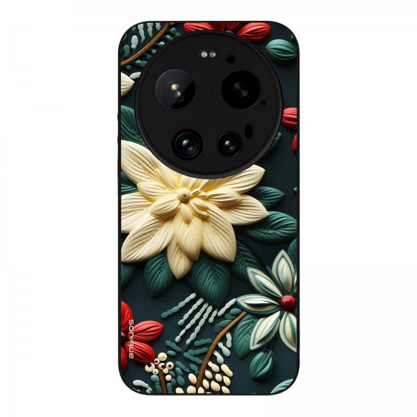 Θήκη Sonique 3D Flower Series για Xiaomi Xiaomi 17 Ultra Πράσινο
