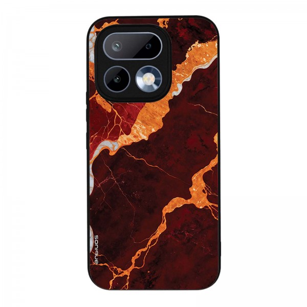 Θήκη Sonique Marble Series για Realme 16 Pro 5G Κόκκινο