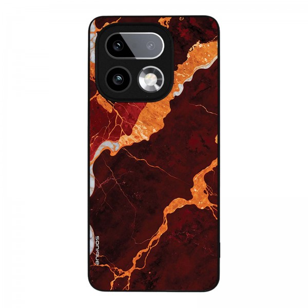Θήκη Sonique Marble Series για Realme 16 Pro Plus Κόκκινο