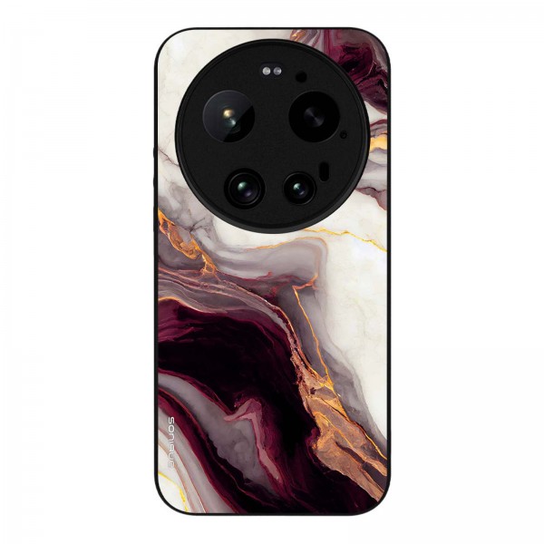 Θήκη Sonique Marble Series για Xiaomi Xiaomi 17 Ultra Μπορντώ