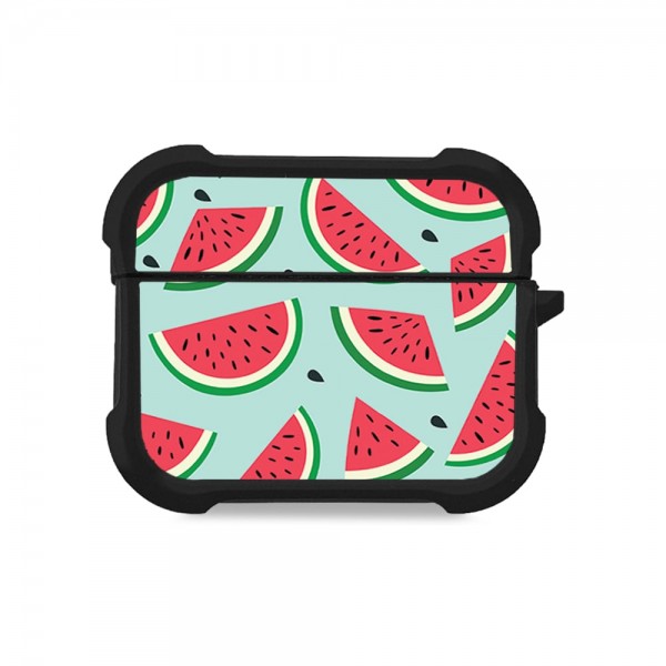 Θήκη Σιλικόνης Sonique Fruit Series για AirPods Pro 3 Καρπούζι 01