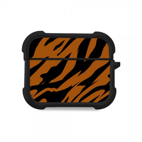 Θήκη Σιλικόνης Sonique Animal Print Series για AirPods Pro 3 Tiger 01