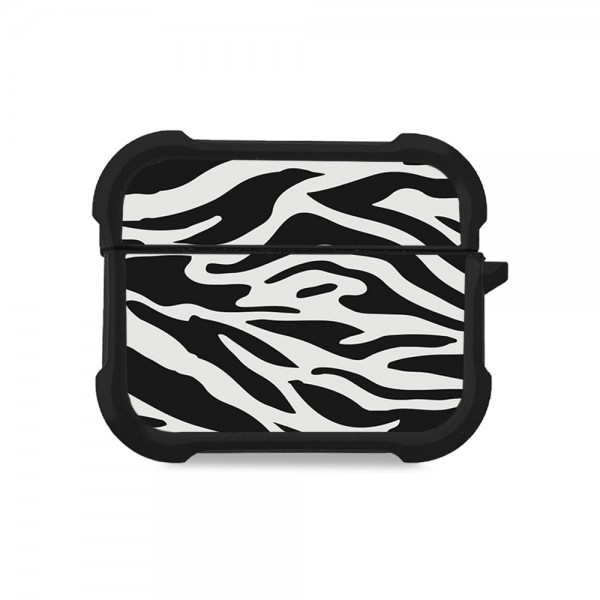 Θήκη Σιλικόνης Sonique Animal Print Series για AirPods Pro 3 Zebra