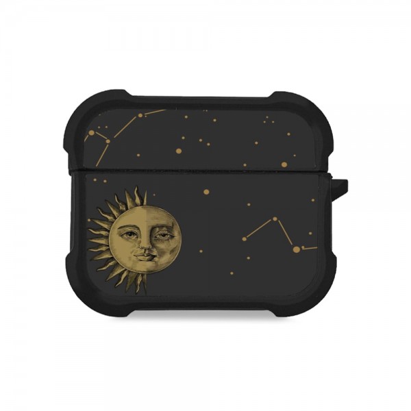 Θήκη Σιλικόνης Sonique Zodiac Series για AirPods Pro 3 Eclipse