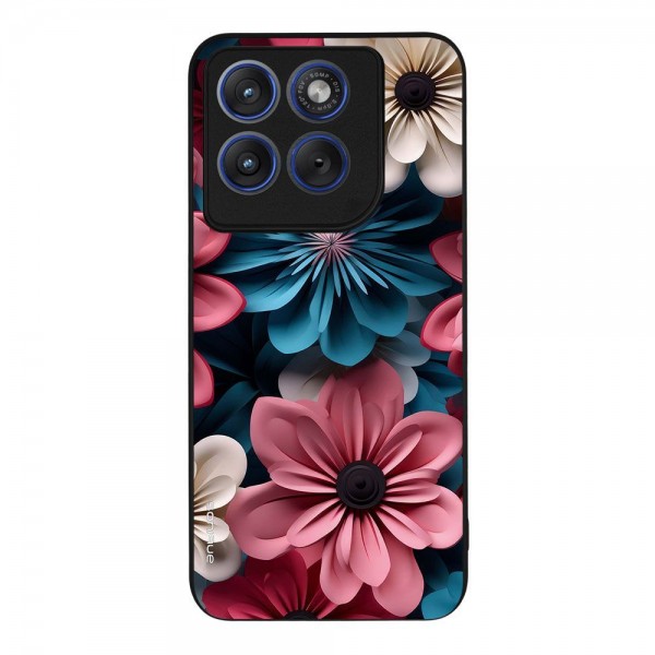 Θήκη Sonique 3D Flower Series για Motorola Edge 70 Fusion 5G Ροζ 01