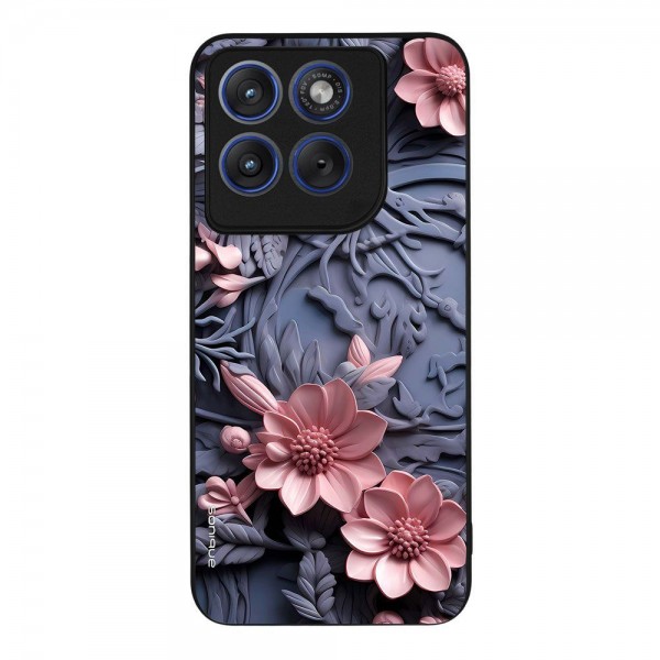 Θήκη Sonique 3D Flower Series για Motorola Edge 70 Fusion 5G Ροζ 02