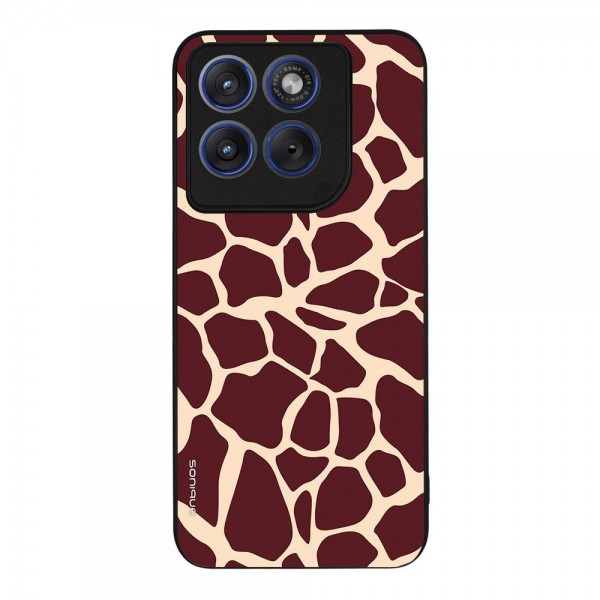 Θήκη Sonique Animal Print Series για Motorola Edge 70 Fusion 5G Giraffe 03