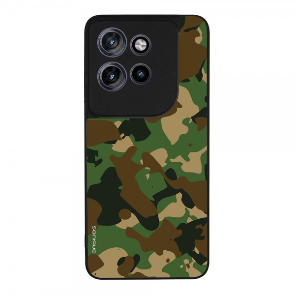 Θήκη Sonique Camouflage Army Series για Motorola Edge 60 Neo 5G Πράσινο