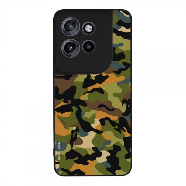 Θήκη Sonique Camouflage Army Series για Motorola Edge 60 Neo 5G Πράσινο 01