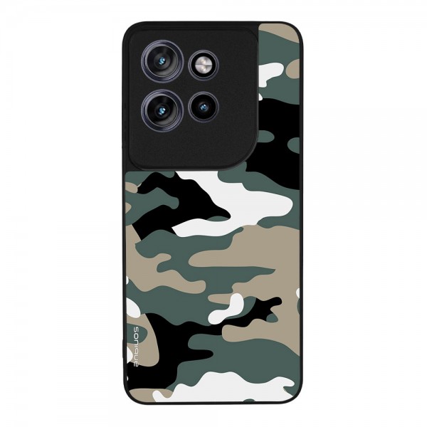 Θήκη Sonique Camouflage Army Series για Motorola Edge 60 Neo 5G Χακί
