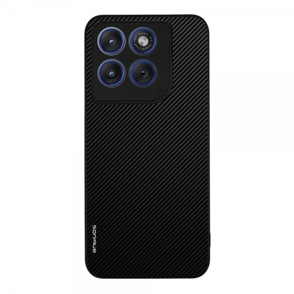 Θήκη Sonique Carbon Series για Motorola Edge 70 Fusion 5G Μαύρο
