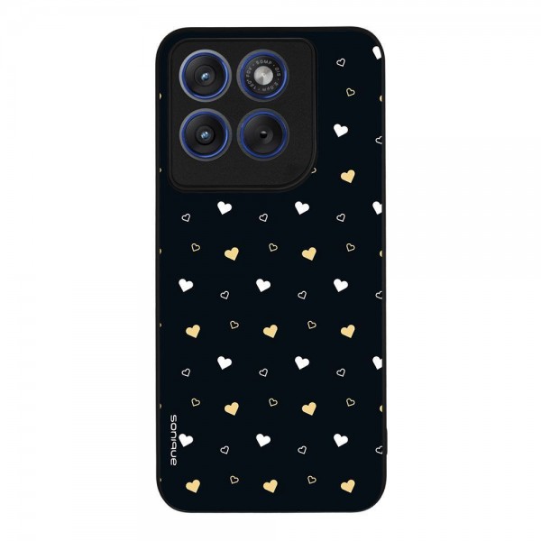 Θήκη Sonique Heart Series για Motorola Edge 70 Fusion 5G Μαύρο 01