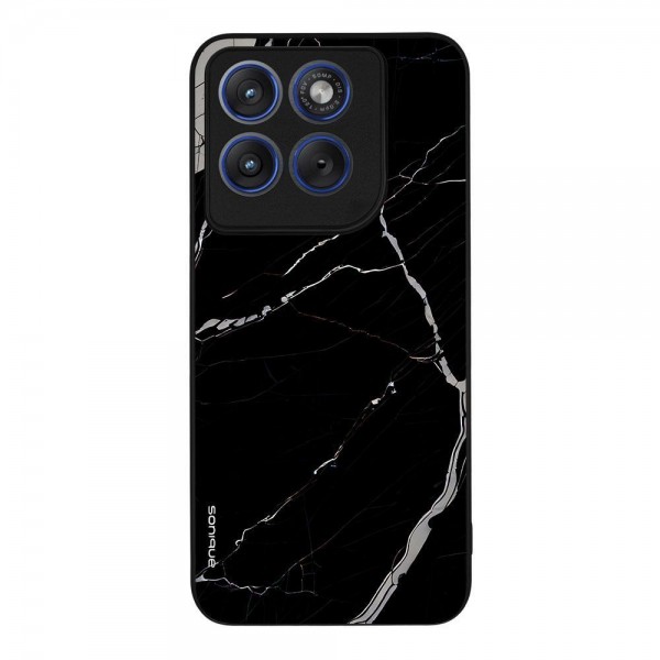 Θήκη Sonique Marble Series για Motorola Edge 70 Fusion 5G Μαύρο