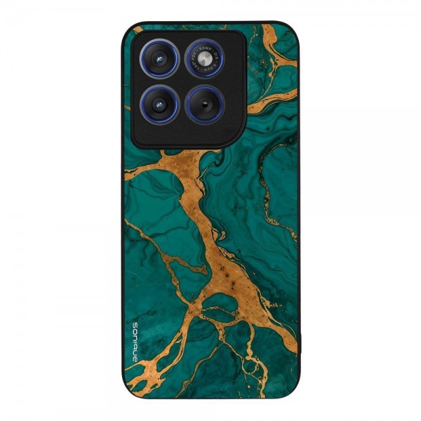 Θήκη Sonique Marble Series για Motorola Edge 70 Fusion 5G Πράσινο