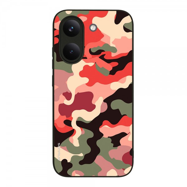 Θήκη Sonique Camouflage Army Series για Xiaomi Poco X8 Pro 5G Κόκκινο