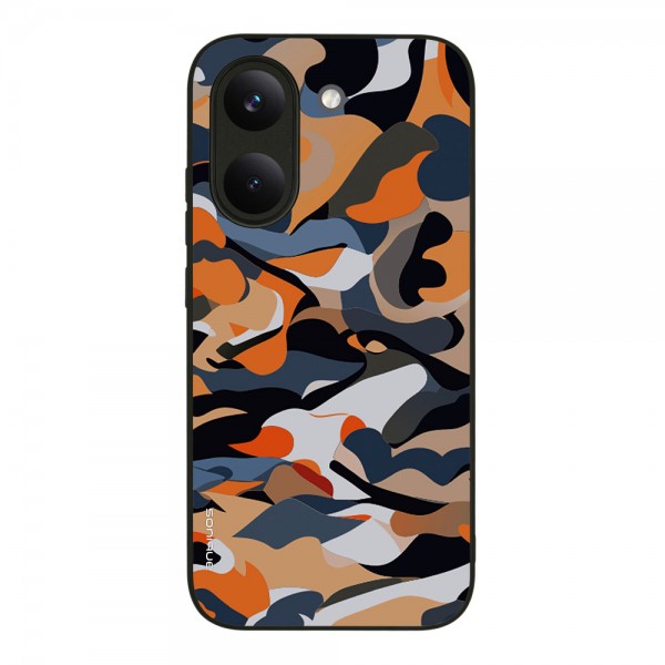 Θήκη Sonique Camouflage Army Series για Xiaomi Poco X8 Pro 5G Πορτοκαλί