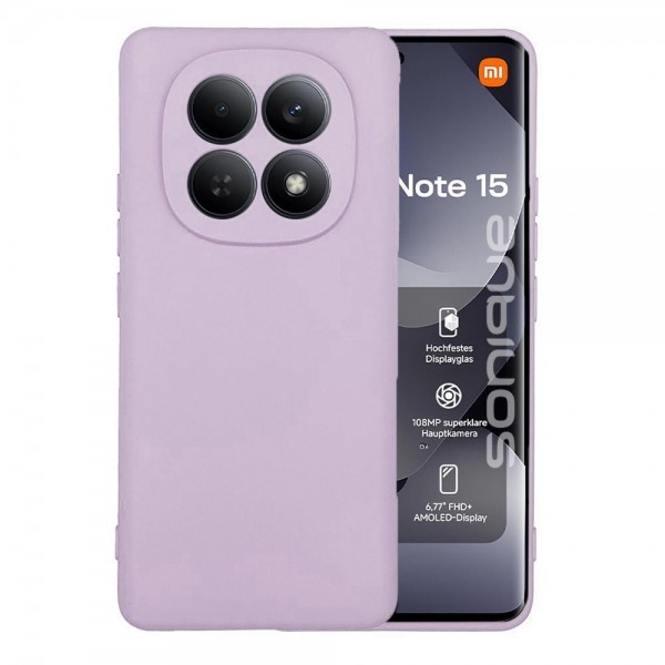 Θήκη Σιλικόνης My Colors Sonique Xiaomi Redmi Note 15 4G / Redmi Note 15 5G / Poco M8 5G Βιολετί
