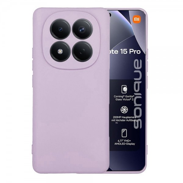 Θήκη Σιλικόνης My Colors Sonique Xiaomi Redmi Note 15 Pro Plus 5G / Poco M8 Pro 5G Βιολετί