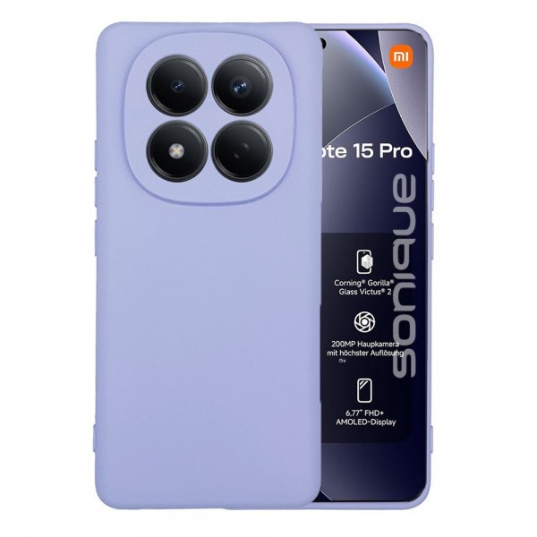 Θήκη Σιλικόνης My Colors Sonique Xiaomi Redmi Note 15 Pro Plus 5G / Poco M8 Pro 5G Λιλά