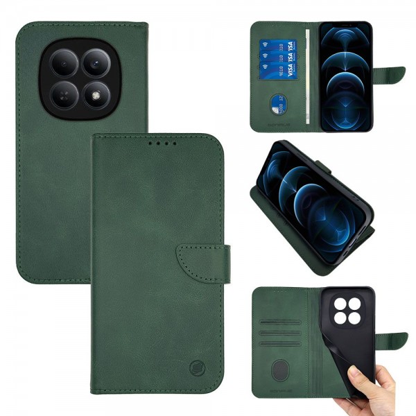 Θήκη Πορτοφόλι Sonique Urban Wallet Xiaomi Redmi Note 15 4G / Redmi Note 15 5G / Poco M8 5G Πράσινο Σκούρο