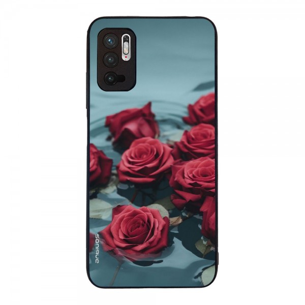Θήκη Sonique Sunset in Eden Series για Xiaomi Redmi Note 10 5G / Poco M3 Pro 5G Midnight Rose