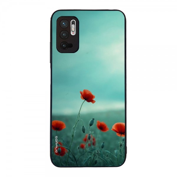 Θήκη Sonique Sunset in Eden Series για Xiaomi Redmi Note 10 5G / Poco M3 Pro 5G Scarlet Poppy