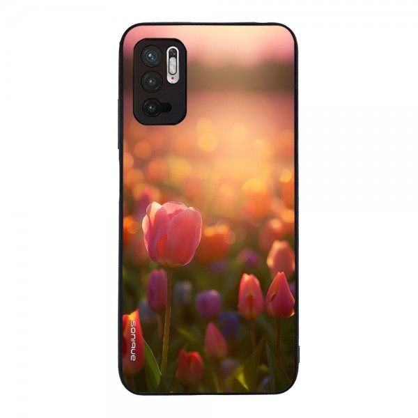 Θήκη Sonique Sunset in Eden Series για Xiaomi Redmi Note 10 5G / Poco M3 Pro 5G Tulip Velvet