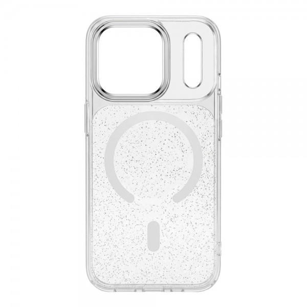 Θήκη Magnetic MagSparkle Sonique Apple iPhone 17 Pro Λευκό