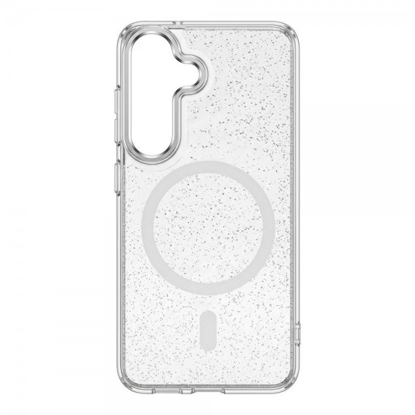 Θήκη Magnetic MagSparkle Sonique Samsung Galaxy S25 FE Λευκό