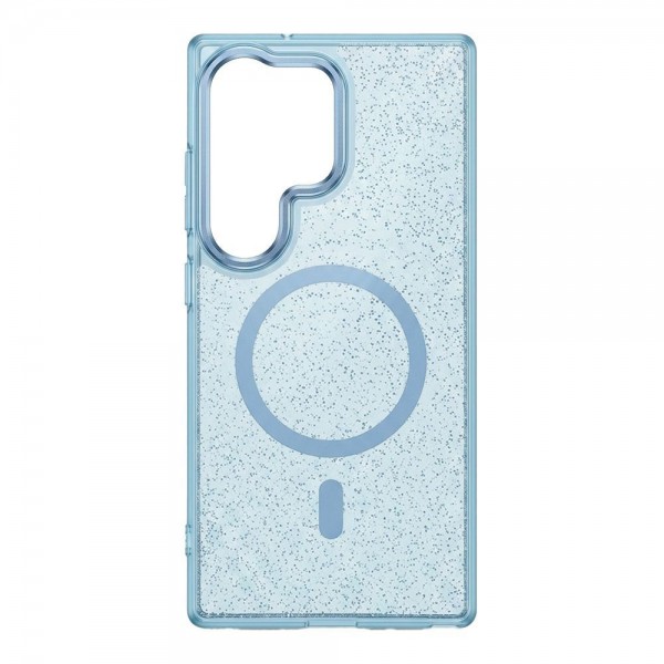 Θήκη Magnetic MagSparkle Sonique Samsung Galaxy S25 Ultra Γαλάζιο