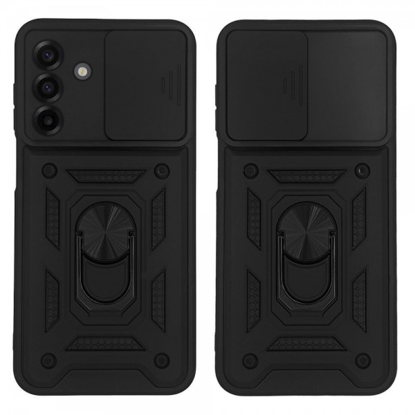 Θήκη Ring Armor CamPro Sonique για Samsung Galaxy A17 4G / Galaxy A17 5G Μαύρο
