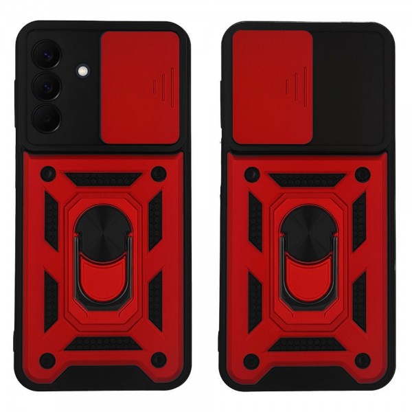 Θήκη Ring Armor CamPro Sonique για Samsung Galaxy A57 5G Κόκκινο