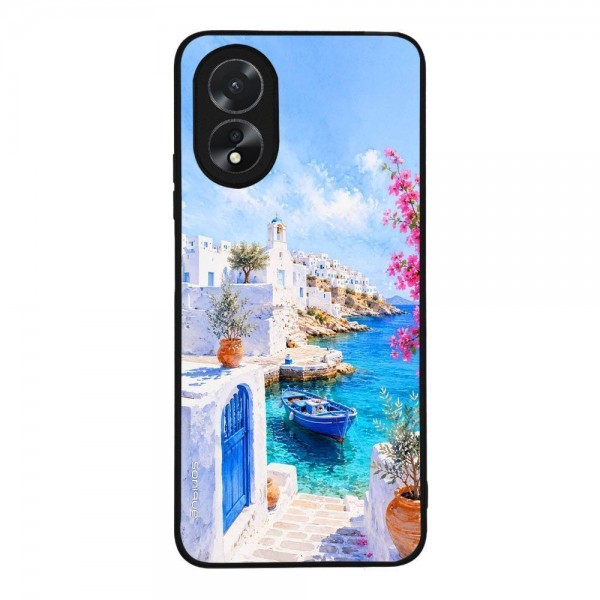 Θήκη SoniqueGreek Island Muse Series για Oppo A38 Αγκυροβόλι