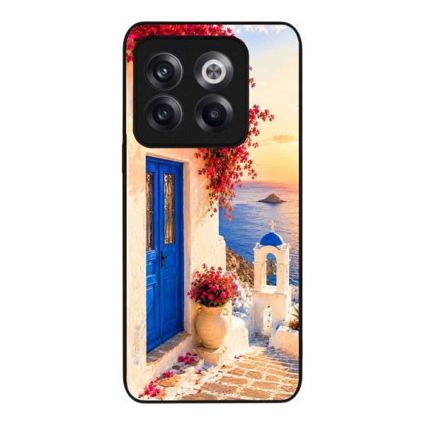 Θήκη Sonique Greek Island Muse  Series για OnePlus 10T Ηλιοβασίλεμα Σαντορίνης