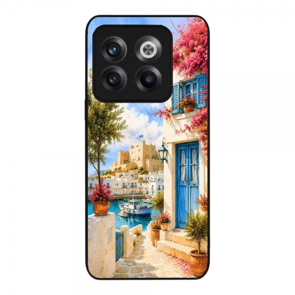 Θήκη Sonique Greek Island Muse  Series για OnePlus 10T Ροδίτικο Λιμάνι