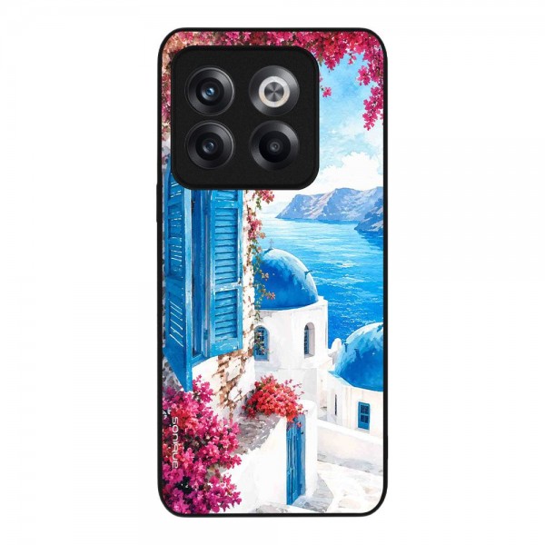 Θήκη Sonique Greek Island Muse  Series για OnePlus 10T Σαντορινό Γαλάζιο