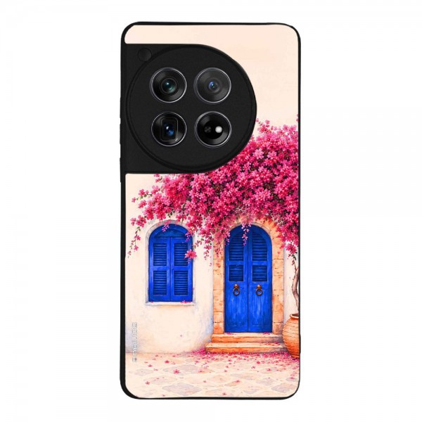 Θήκη Sonique Greek Island Muse  Series για OnePlus 12 5G Ροζ Μπουκαμβίλια
