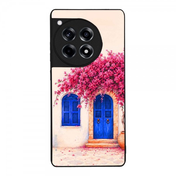Θήκη Sonique Greek Island Muse  Series για OnePlus 12R 5G Ροζ Μπουκαμβίλια