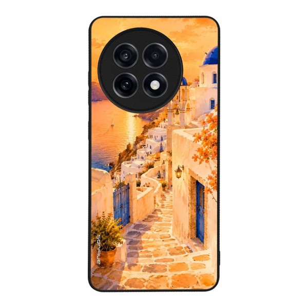 Θήκη Sonique Greek Island Muse  Series για OnePlus 13R 5G Ηλιοβασίλεμα στην Οία