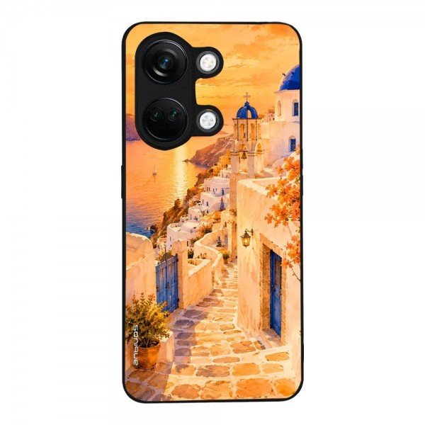Θήκη Sonique Greek Island Muse  Series για OnePlus Nord 3 5G Ηλιοβασίλεμα στην Οία