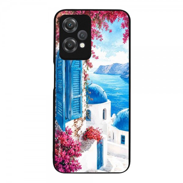 Θήκη Sonique Greek Island Muse  Series για OnePlus Nord CE 2 Lite 5G Σαντορινό Γαλάζιο