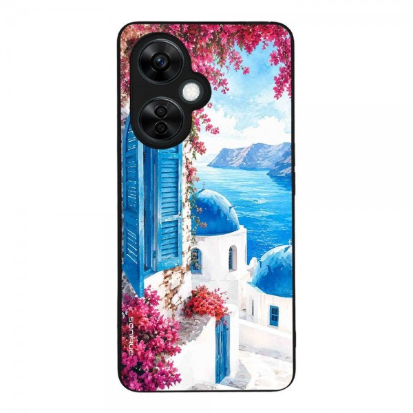 Θήκη Sonique Greek Island Muse  Series για OnePlus Nord CE 3 Lite 5G Σαντορινό Γαλάζιο