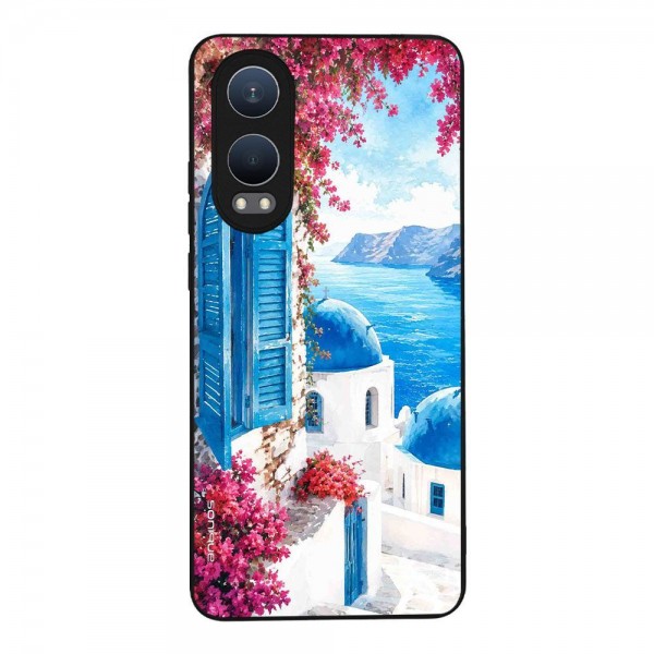 Θήκη Sonique Greek Island Muse  Series για OnePlus Nord CE 4 Lite 5G Σαντορινό Γαλάζιο