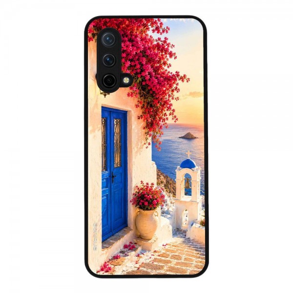 Θήκη Sonique Greek Island Muse  Series για OnePlus Nord CE 5G Ηλιοβασίλεμα Σαντορίνης